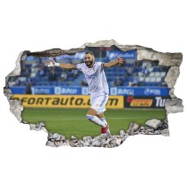 Vinilos decorativos 3d karim benzema